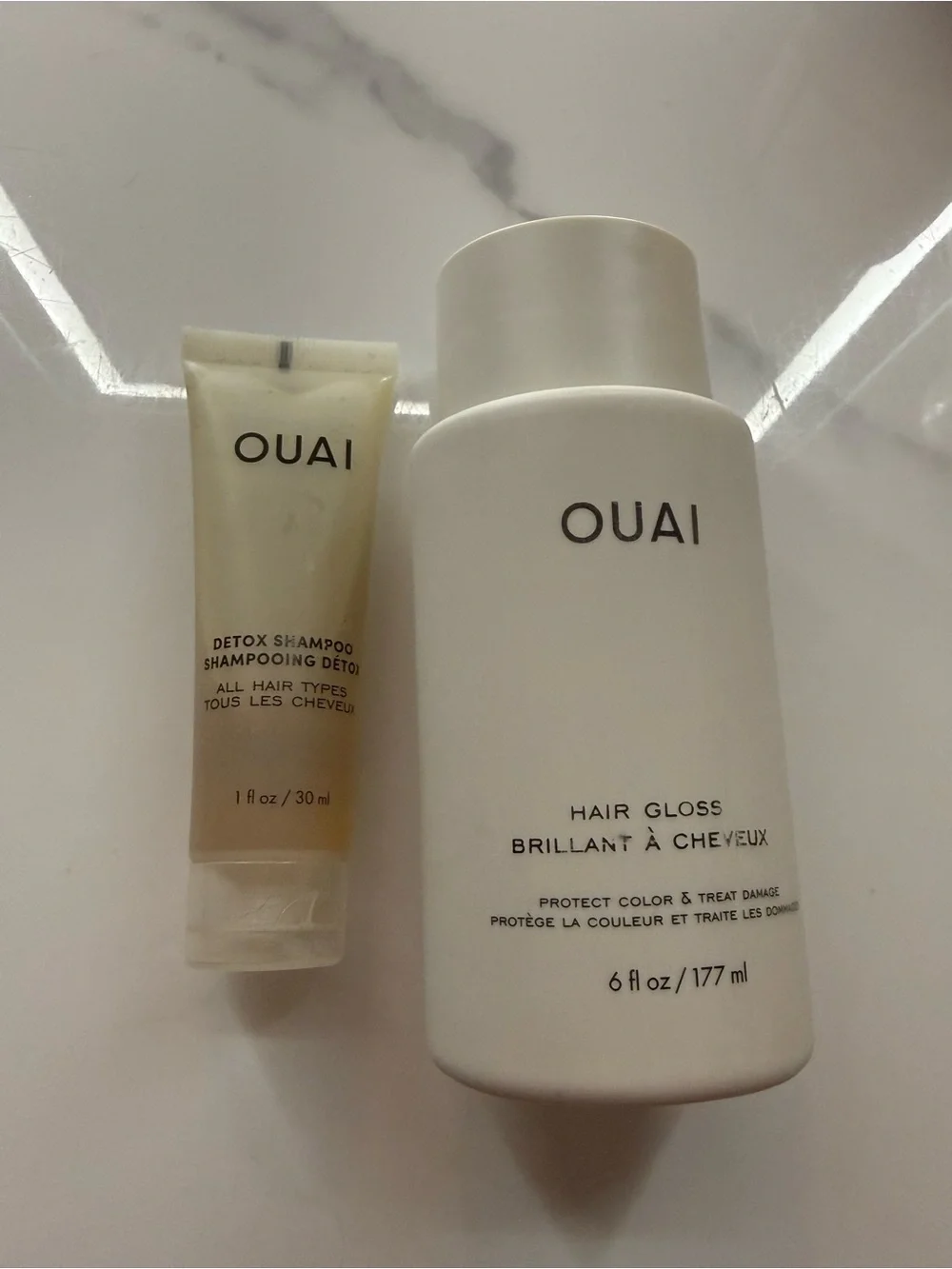 OUAI Hair Gloss + OUAI Detox Shampoo Bundle